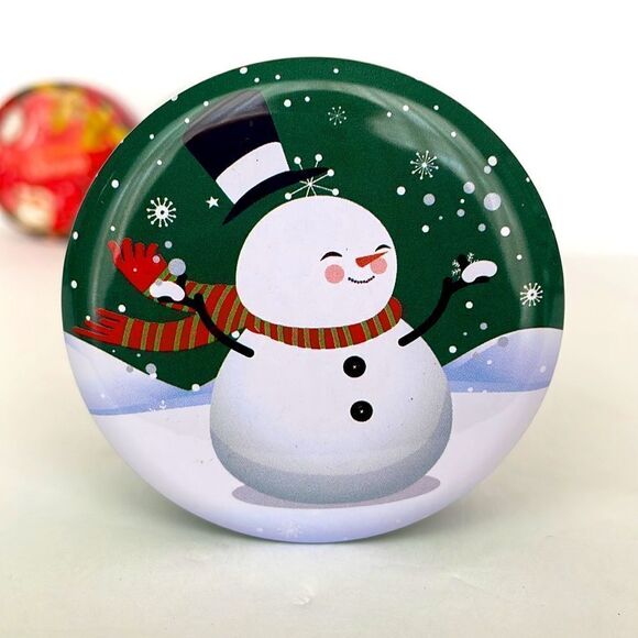 4 CHRISTMAS TINS OR CONTAINERS - Picture 2 of 5